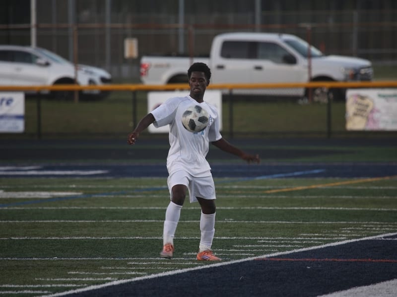 Soccer Showcase II — player in white uniform