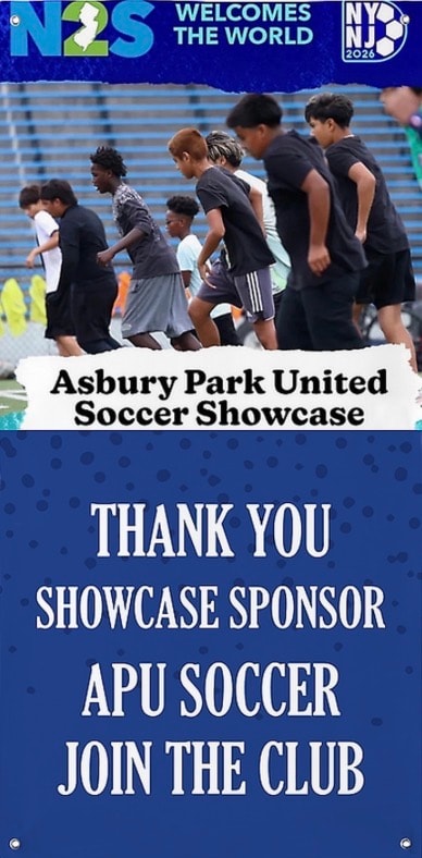 N2S Welcomes the World — Asbury Park United Soccer Showcase Sponsor